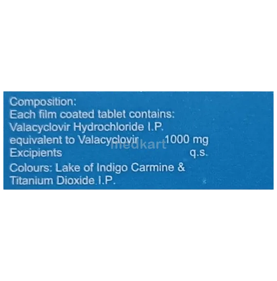 valanext 1000mg tablet 3's